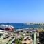 View of a ferry docked at Rafina Port.