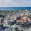 Aerial view of Paphos in Cyprus. Take a Paphos taxi from the airport and start exploring