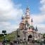 Photo of a princess castle at Disneyland Paris.