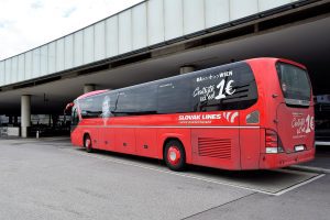 Vienna airport Slovak Lines bus Vienna airport Slovak Lines bus