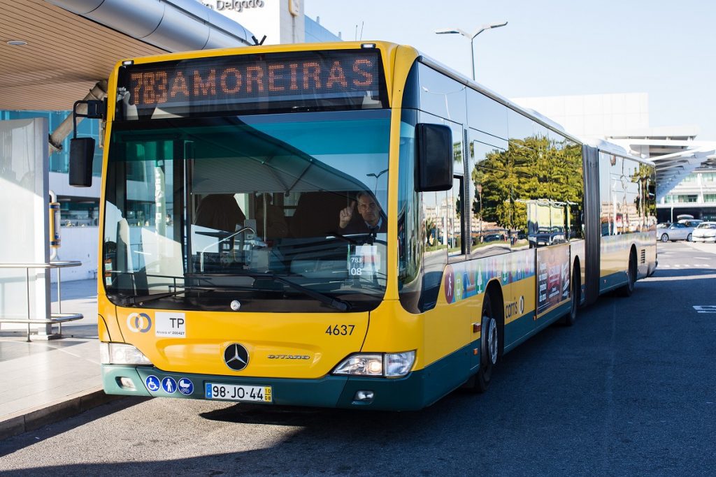 Lisbon airport City bus line 783