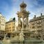 Lyon city centre fountain