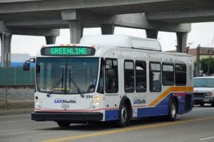 lax bus lax airport shuttle bus to aviation station