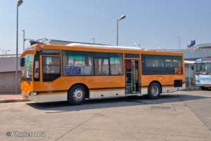 puket smart bus orange bus in phuket thailand
