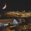 view of KLIA2 from the observation deck near the departure hall