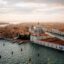 aerial photo of Venice city surrounded by body of water.