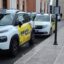 Bari Taxis in line offering trips from Bari airport to city center