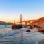View of the Golden Gate bridge, San Francisco.