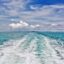 View of Sihanoukville, Cambodia from a ferry