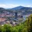 Panoramic view of Bilbao in Spain