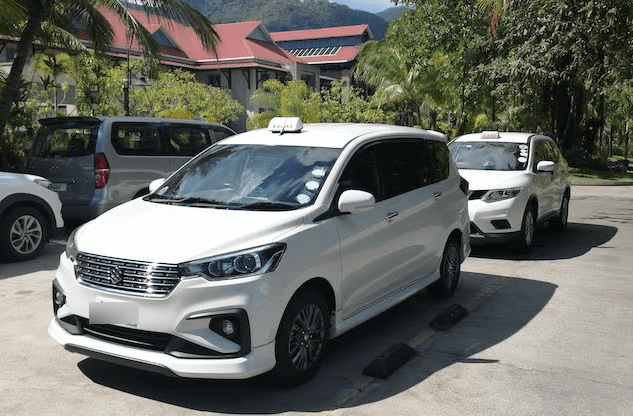 Seychelles taxi