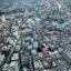 Aerial view of Manchester City.