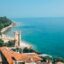 homes along the water in Italy