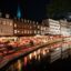 Aarhus street at night