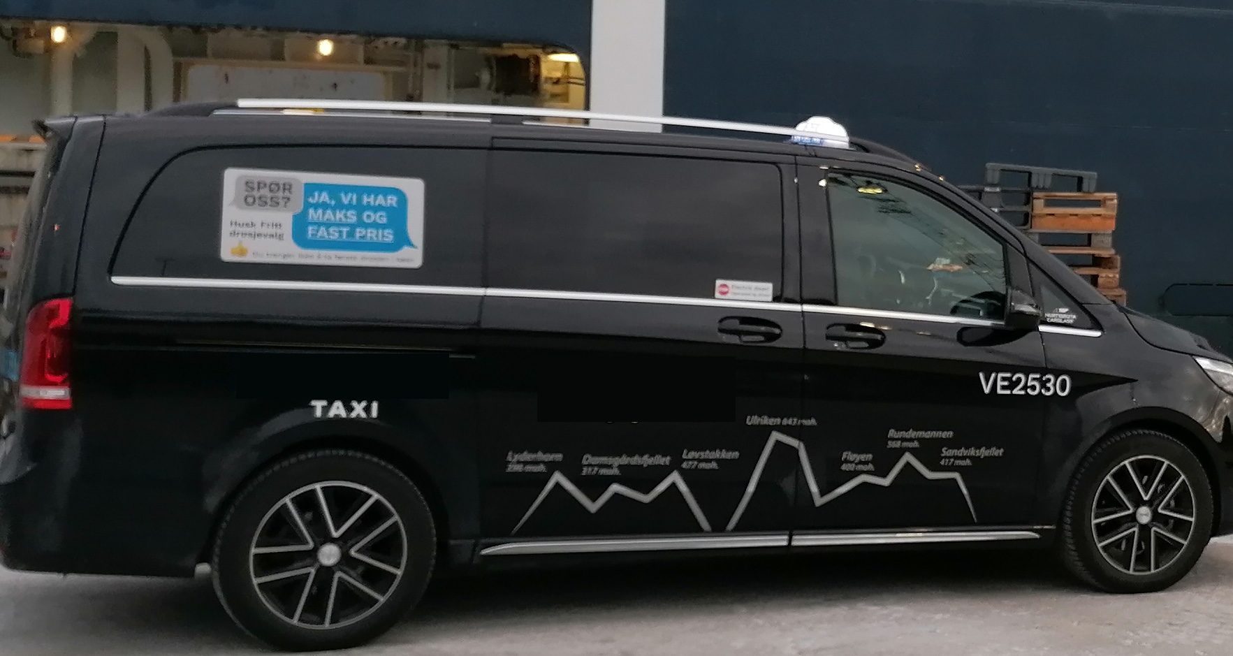 Bergen Airport Taxi (Minivan)
