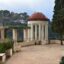 Patio and gazebo in Blanes, Spain.