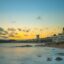 Ocean view in Lloret de Mar, Spain.