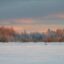 Scenic view near Lulea, Sweden.
