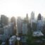 A view of Atlanta's Midtown district, with tall buildings.