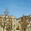 A view of an old building in Brest city centre.