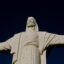 The Cristo de la Concordia (Christ of Peace) statue located atop San Pedro Hill, to the east of Cochabamba, Bolivia.