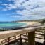 A beachside view of Margaret River.