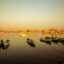 Boats in the water near Salalah.
