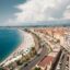 Nice aerial ocean view