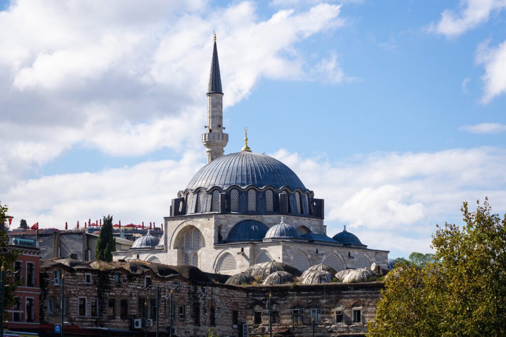 Rüstem Pasha Mosque in Istanbul Turkey